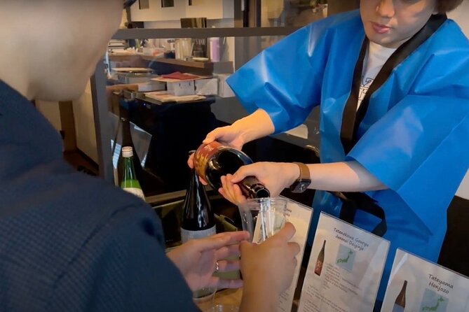 Taste&Learn Main Types of Authentic Sake With an Sake Expert! - Just The Basics