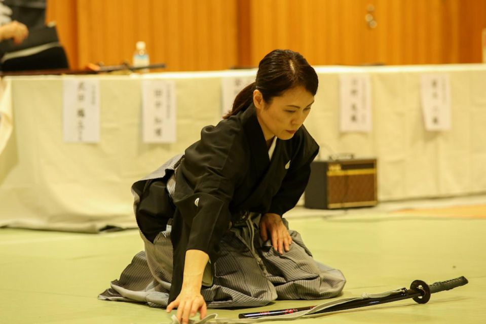 Tokyo Iaido Tournament Entry Fee + Martial Arts Experience - Key Takeaways