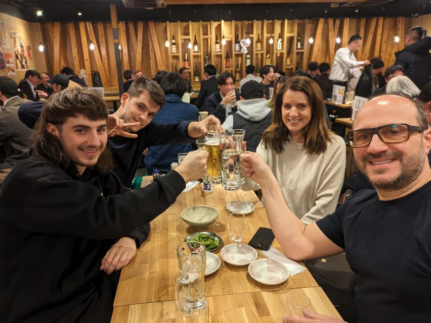 Tokyo Japanese Food Hopping Tour in Ueno Ameyoko at Night - Key Takeaways