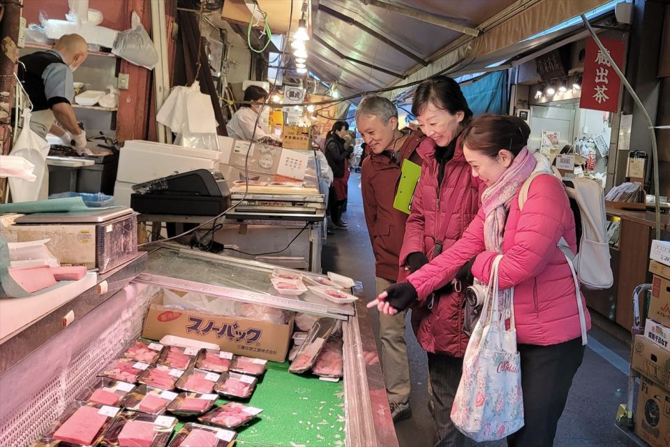 Tokyo: Tsukiji Market Guided Tour & Sushi-Making Experience - Just The Basics